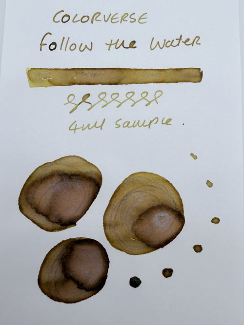 Colorverse Colorvent 2025 Follow the Water Glistening - 4ml Fountain Pen Ink Sample