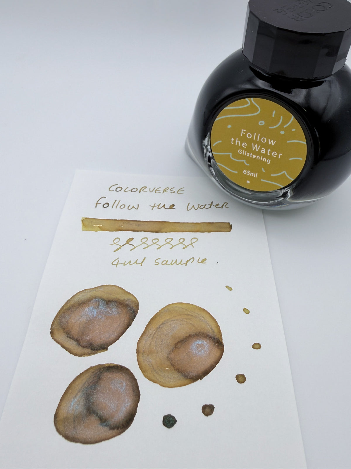 Colorverse Colorvent 2025 Follow the Water Glistening - 4ml Fountain Pen Ink Sample