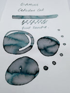 Diamine Celadon Cat — 4ml Fountain Pen Ink Sample