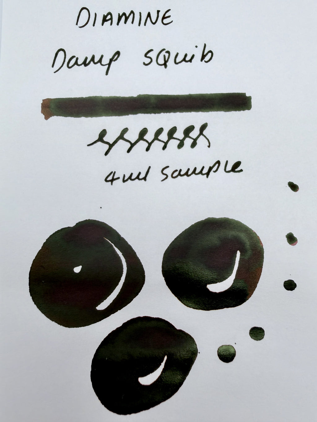 Diamine x Art from the Heart Damp Squib — 4ml Fountain Pen Ink Sample