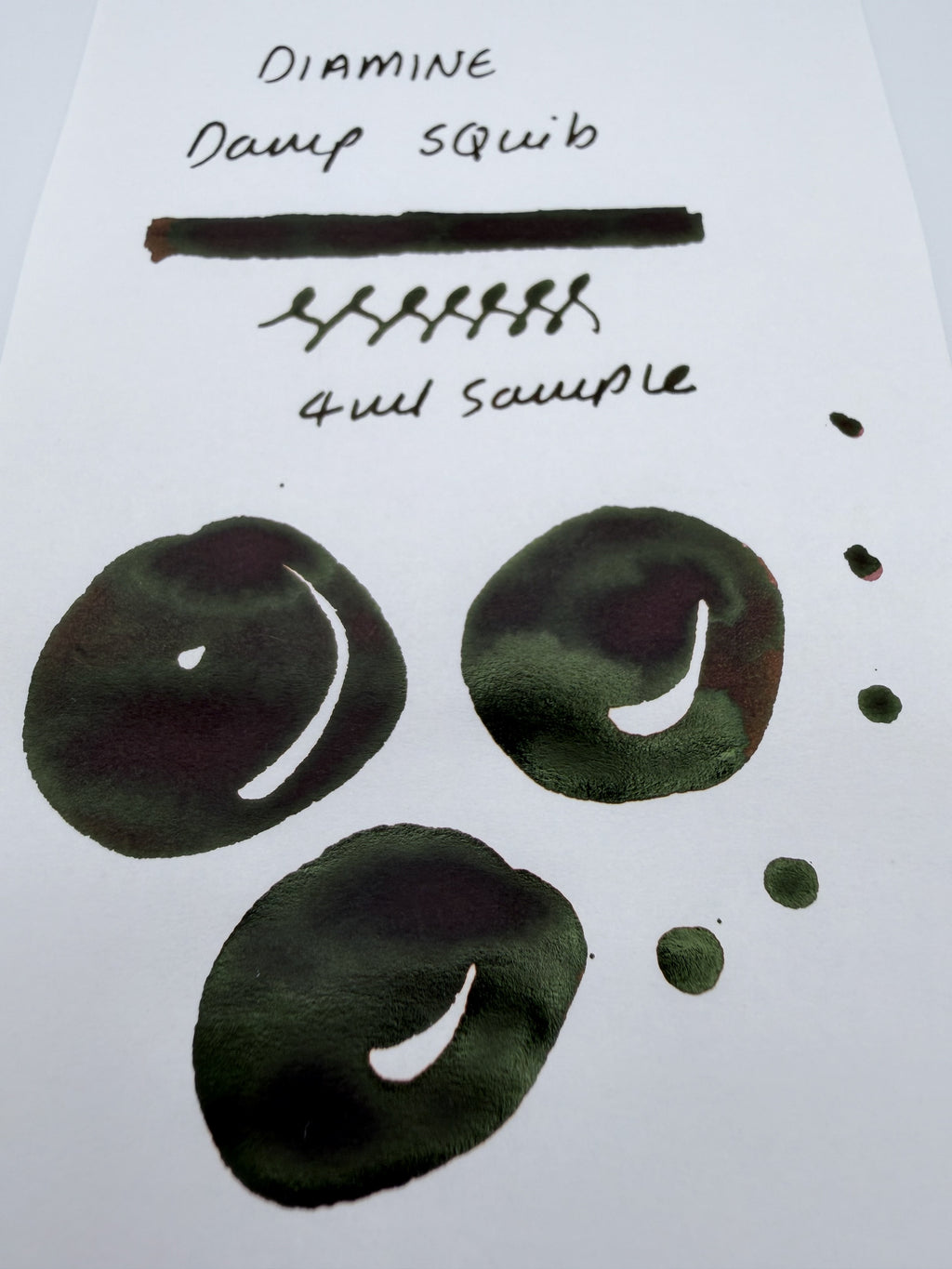 Diamine x Art from the Heart Damp Squib — 4ml Fountain Pen Ink Sample