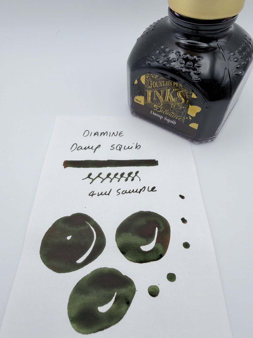 Diamine x Art from the Heart Damp Squib — 4ml Fountain Pen Ink Sample