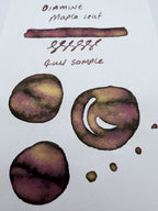 Diamine x Cult Pens Maple Leaf — 4ml Fountain Pen Ink Sample