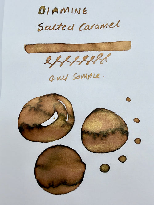 Diamine Salted Caramel — 4ml Fountain Pen Ink Sample