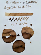 Diamine x BlueBlack English Milk Tea — 4ml Fountain Pen Ink Sample