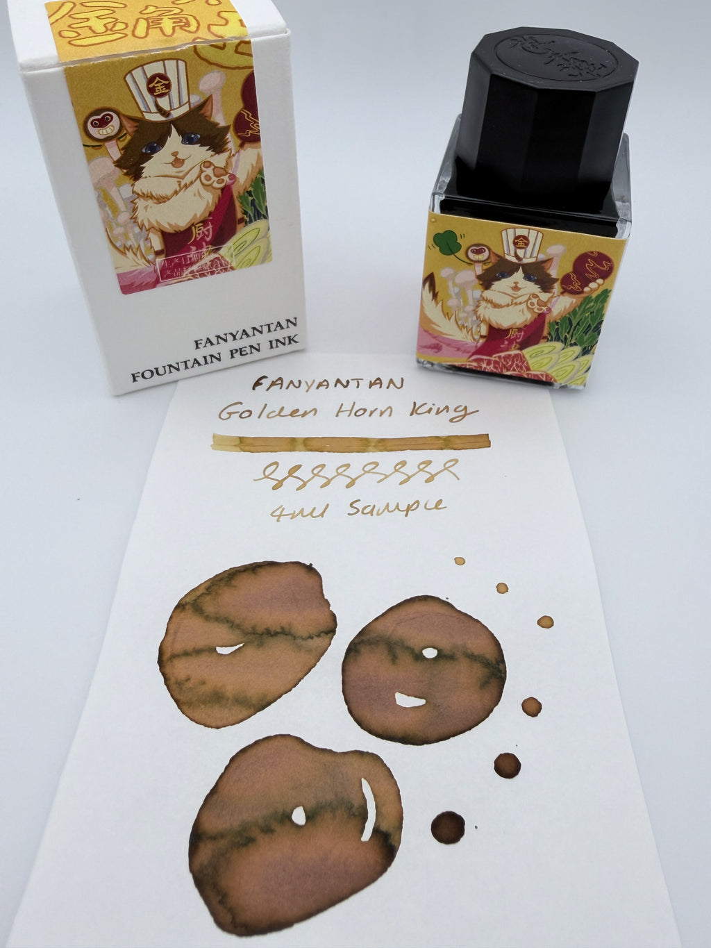 Fanyantan Golden Horn King - 4ml Fountain Pen Ink Sample