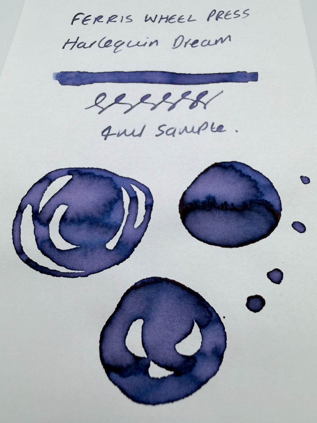 Ferris Wheel Press Midnight Masquerade Harlequin Dream – 4ml Sample Vial