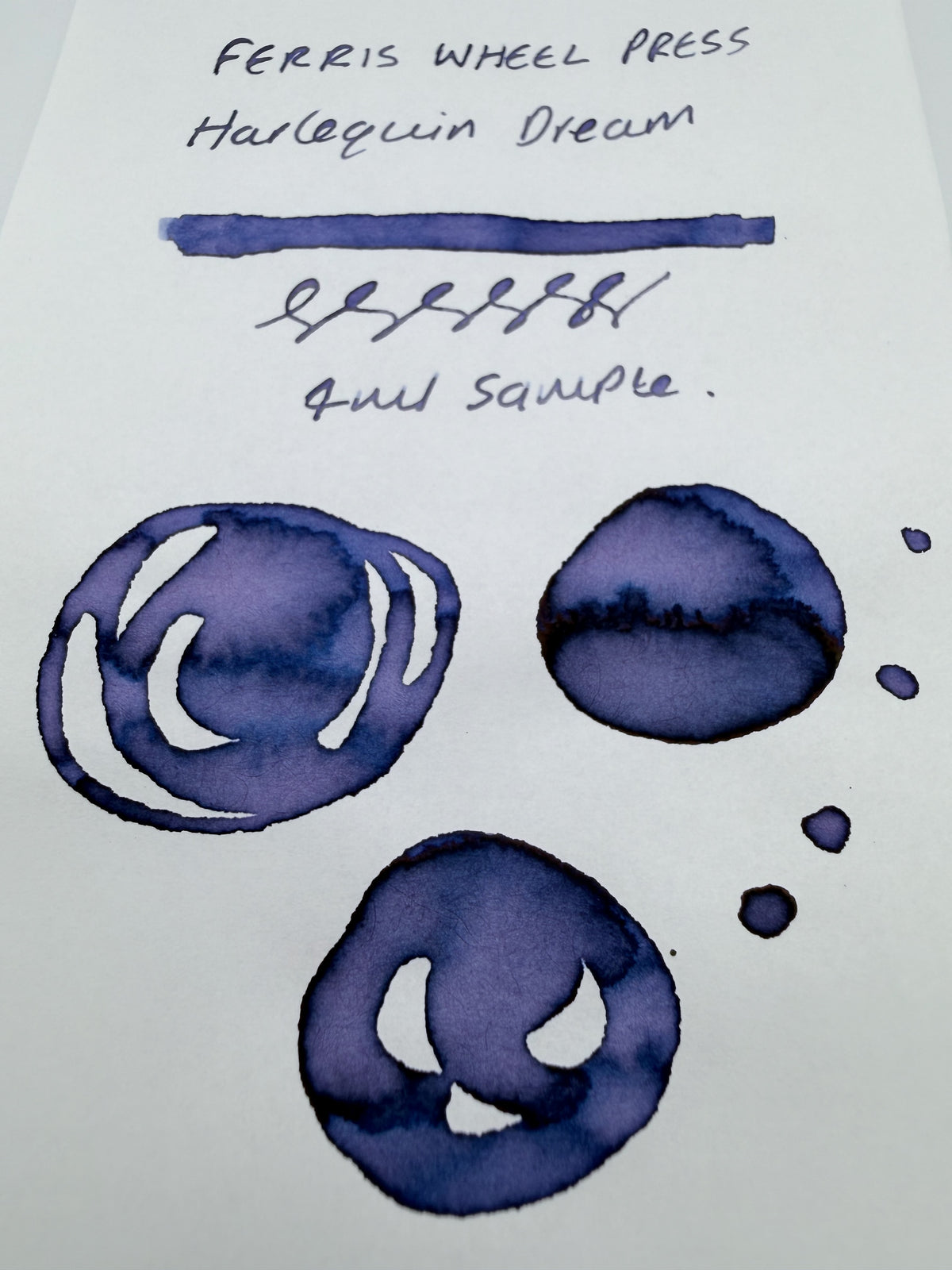 Ferris Wheel Press Midnight Masquerade Harlequin Dream – 4ml Sample Vial
