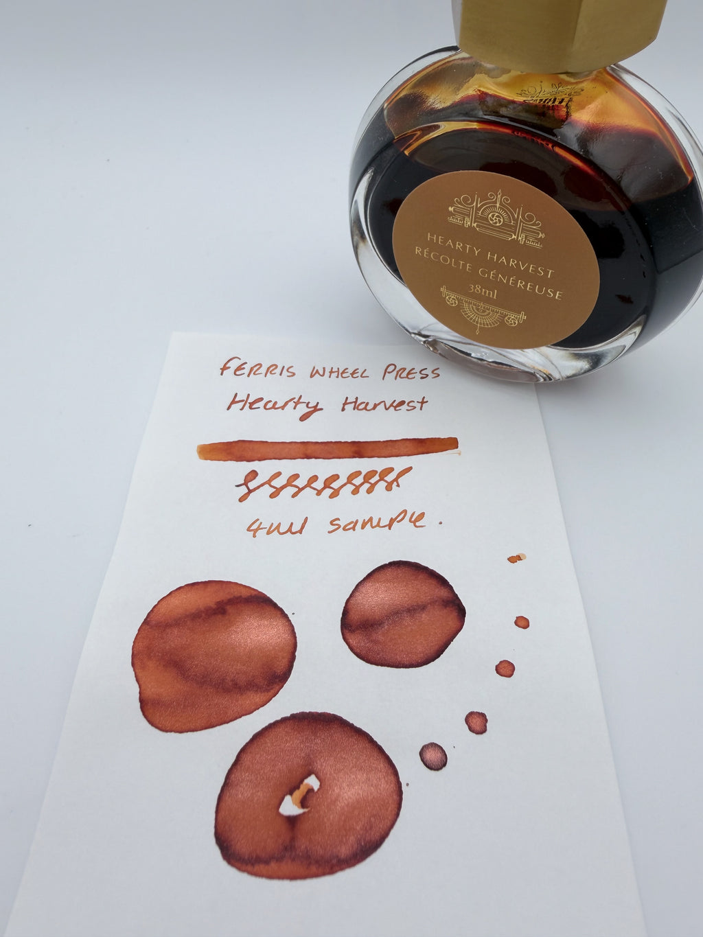 Ferris Wheel Press Everyday Collection Hearty Harvest - 4ml Fountain Pen Ink Sample