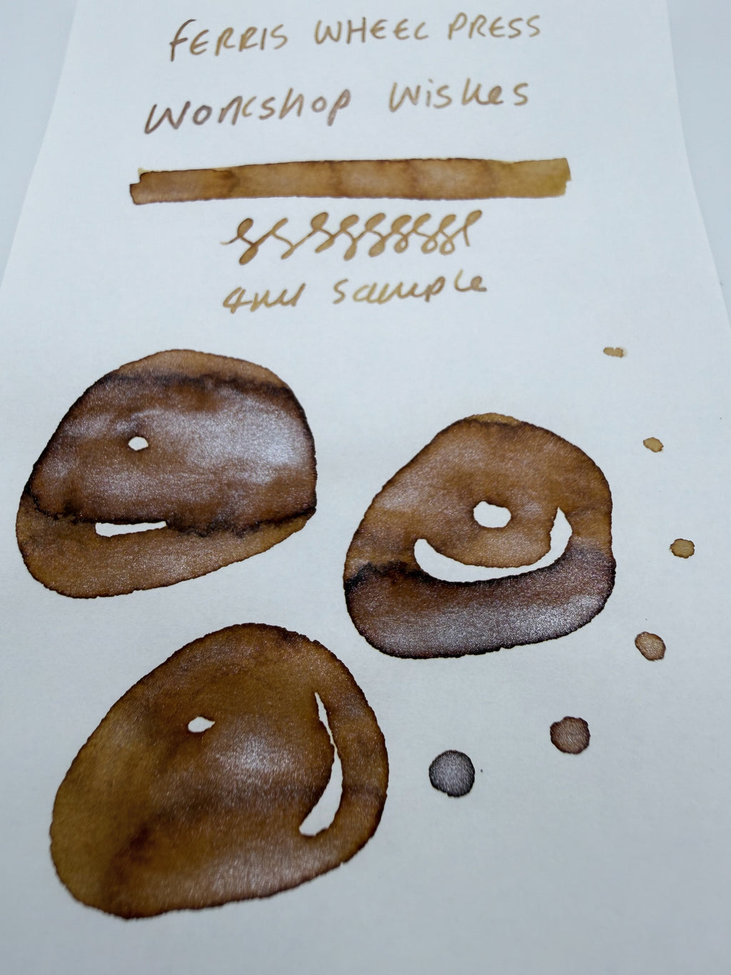 Ferris Wheel Press FerriTales Workshop Wishes — 4ml Fountain Pen Ink Sample