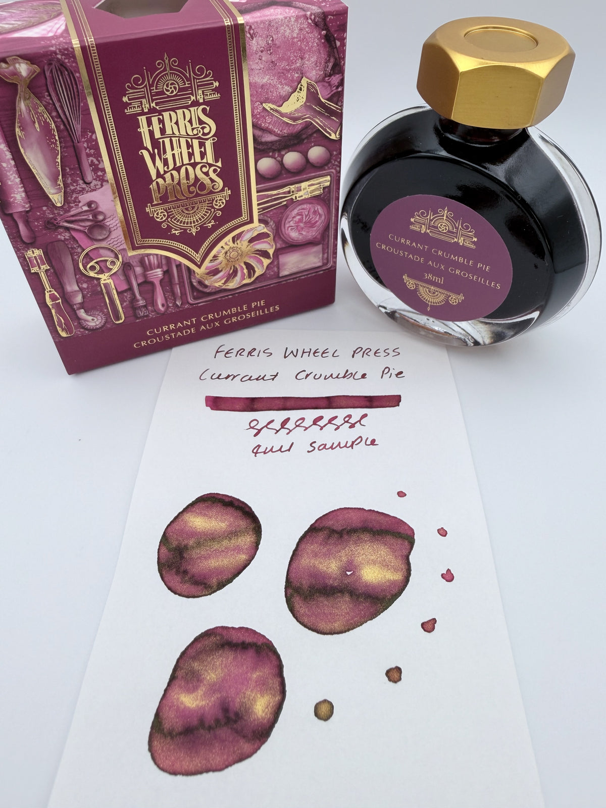 Ferris Wheel Press Everyday Collection Currant Crumble Pie - 4ml Fountain Pen Ink Sample