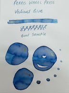 Ferris Wheel Press FerriTales The Beauty and the Beast Valiant Blue — 4ml Fountain Pen Ink Sample
