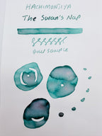 Hachimonjiya à la car-do Sleeping Swan - 4ml Fountain Pen Ink Sample