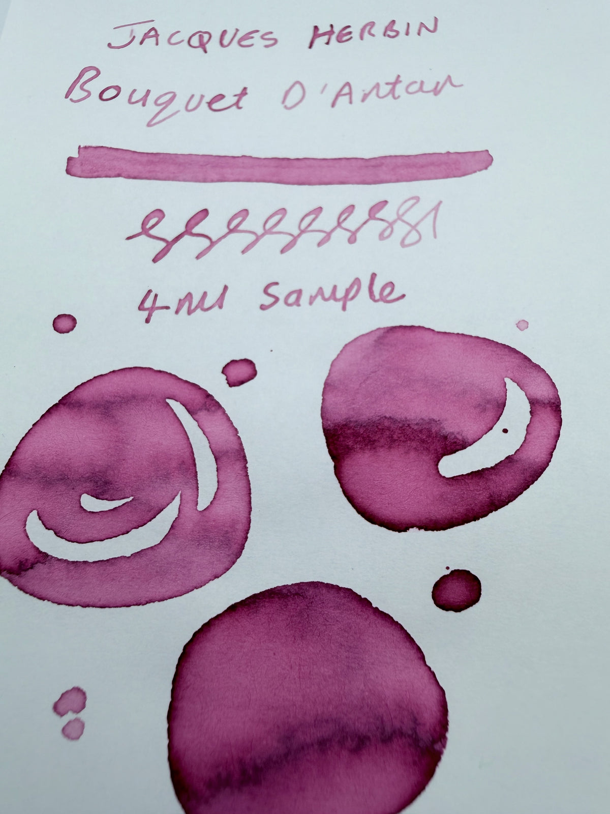 J Herbin Bouquet d'Antan - 4ml Fountain Pen Ink Sample