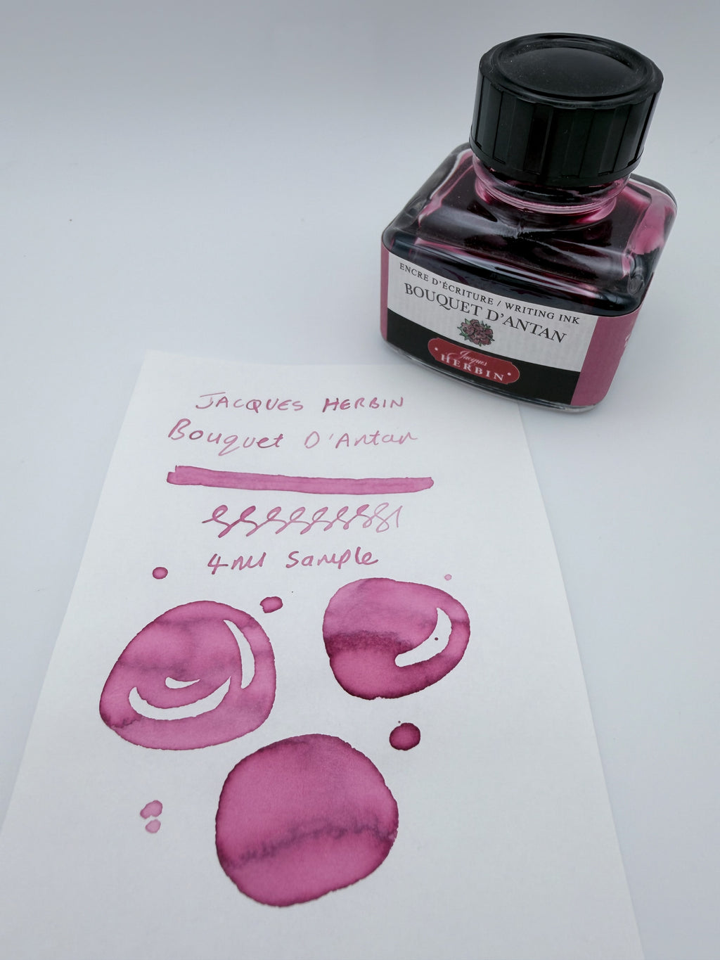 J Herbin Bouquet d'Antan - 4ml Fountain Pen Ink Sample