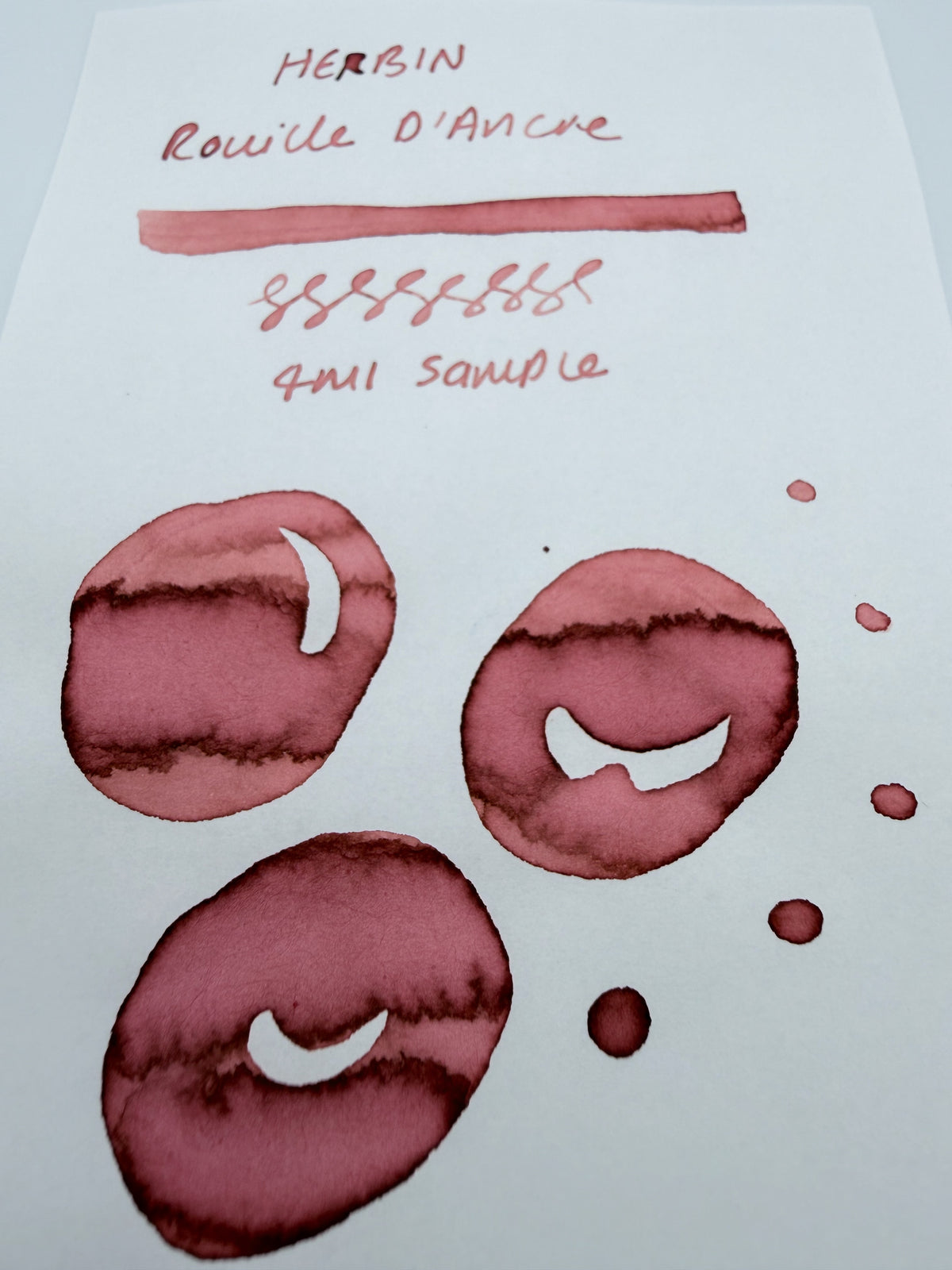 Herbin Rouille D'ancre - 4ml Fountain Pen Ink Sample