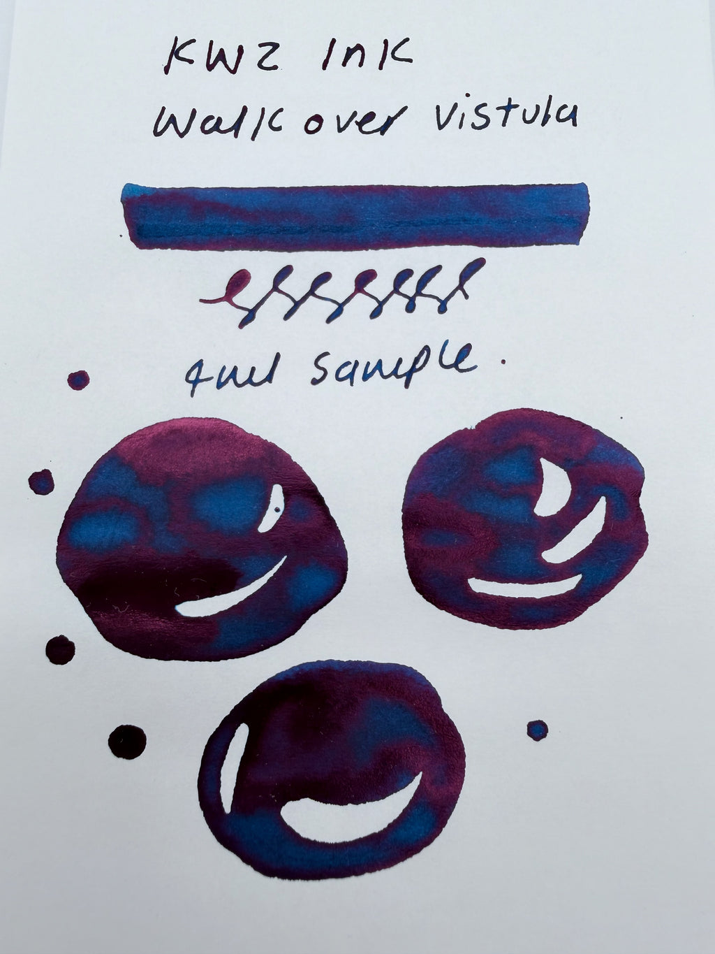 KWZ Inks Walk Over Vistula — 4ml Fountain Pen Ink Sample