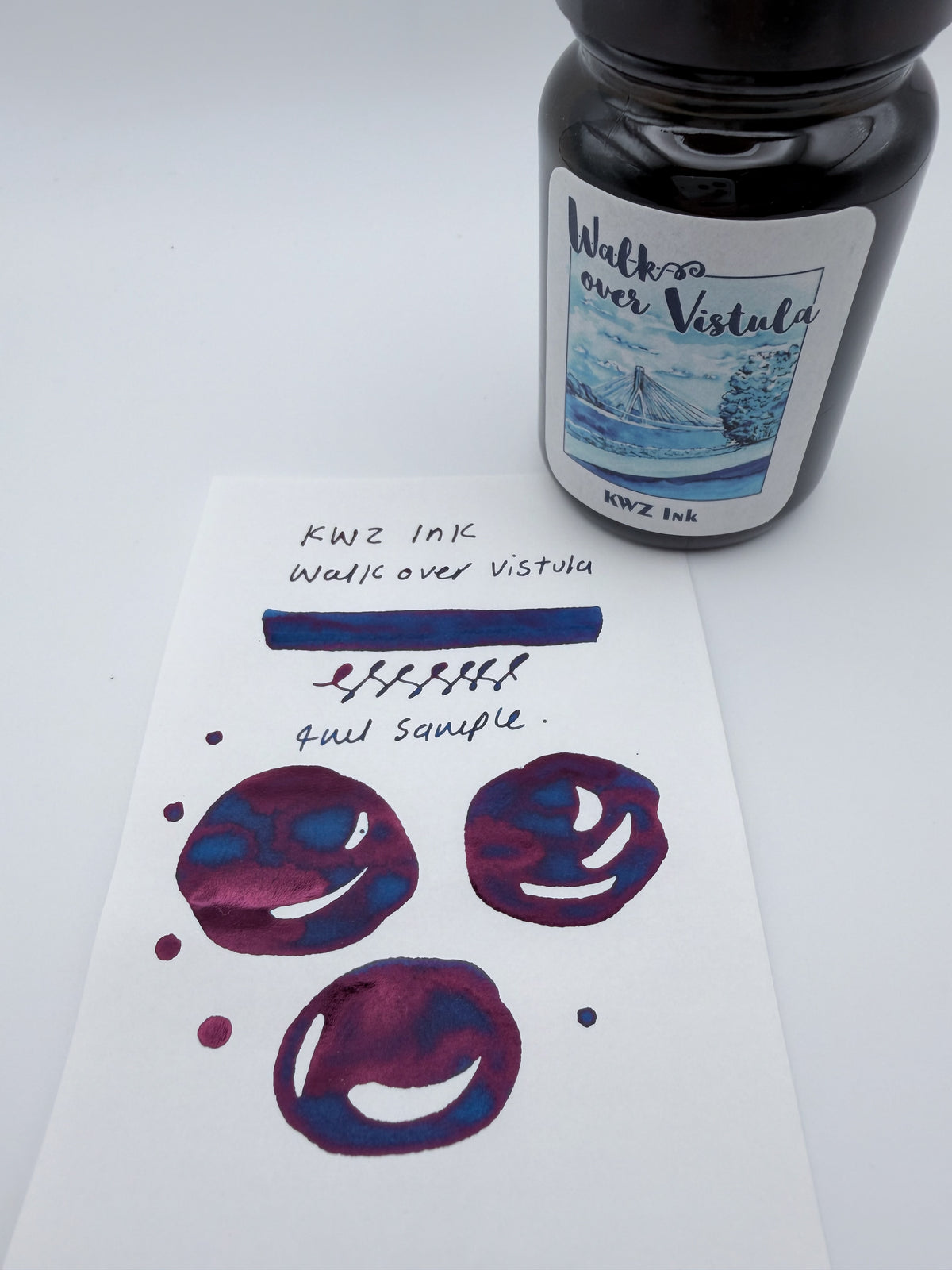 KWZ Inks Walk Over Vistula — 4ml Fountain Pen Ink Sample