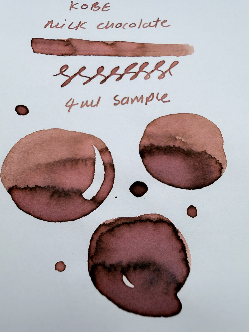 Kobe INK Monogatari Felissimo Chocolate Museum Milk Chocolate - 4ml Fountain Pen Ink Sample