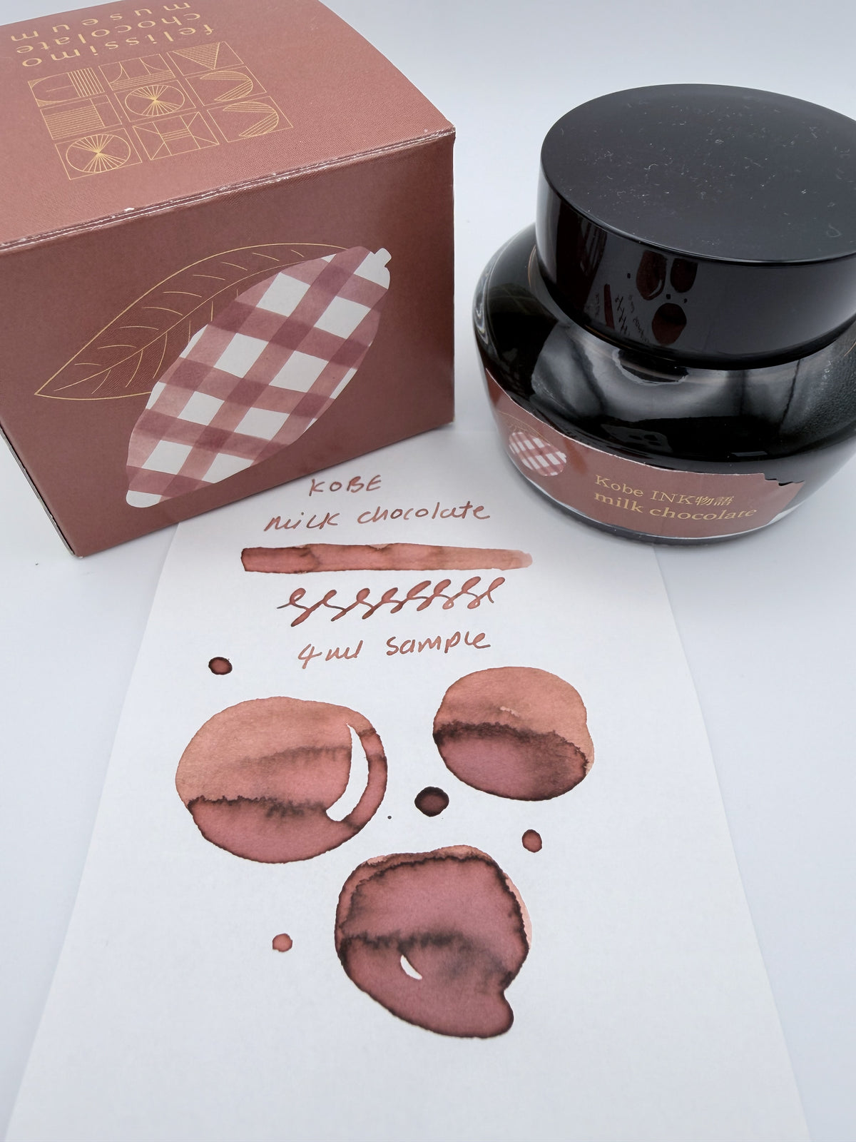Kobe INK Monogatari Felissimo Chocolate Museum Milk Chocolate - 4ml Fountain Pen Ink Sample