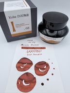 Nagasawa Kobe Ink Monogatari Arima Amber - 4ml Fountain Pen Ink Sample