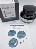 Nagasawa Kobe Ink Monogatari Fukae Urban-blue - 4ml Fountain Pen Ink Sample