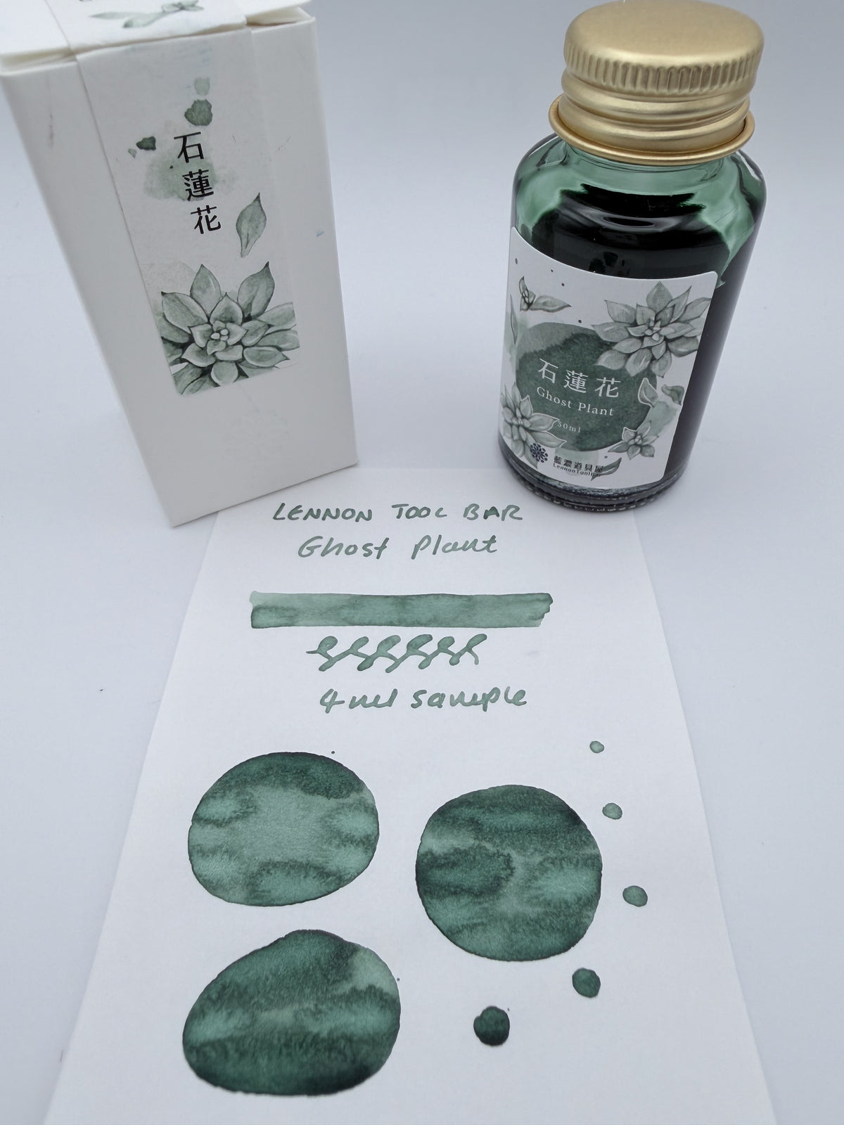 Lennon Tool Bar Pretty Volume #2 Ghost Plant — 4ml Fountain Pen Ink Sample