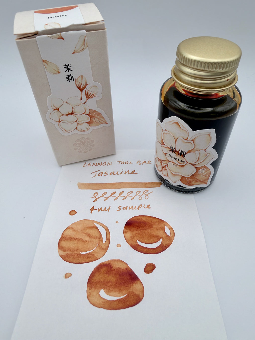 Lennon Tool Bar Jasmine - 4ml Fountain Pen Ink Sample