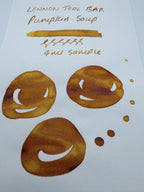 Lennon Tool Bar Winter Tonics Pumpkin Soup - 4ml Fountain Pen Ink Sample