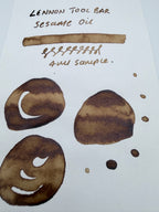 Lennon Tool Bar Winter Tonics Sesame Oil - 4ml Fountain Pen Ink Sample