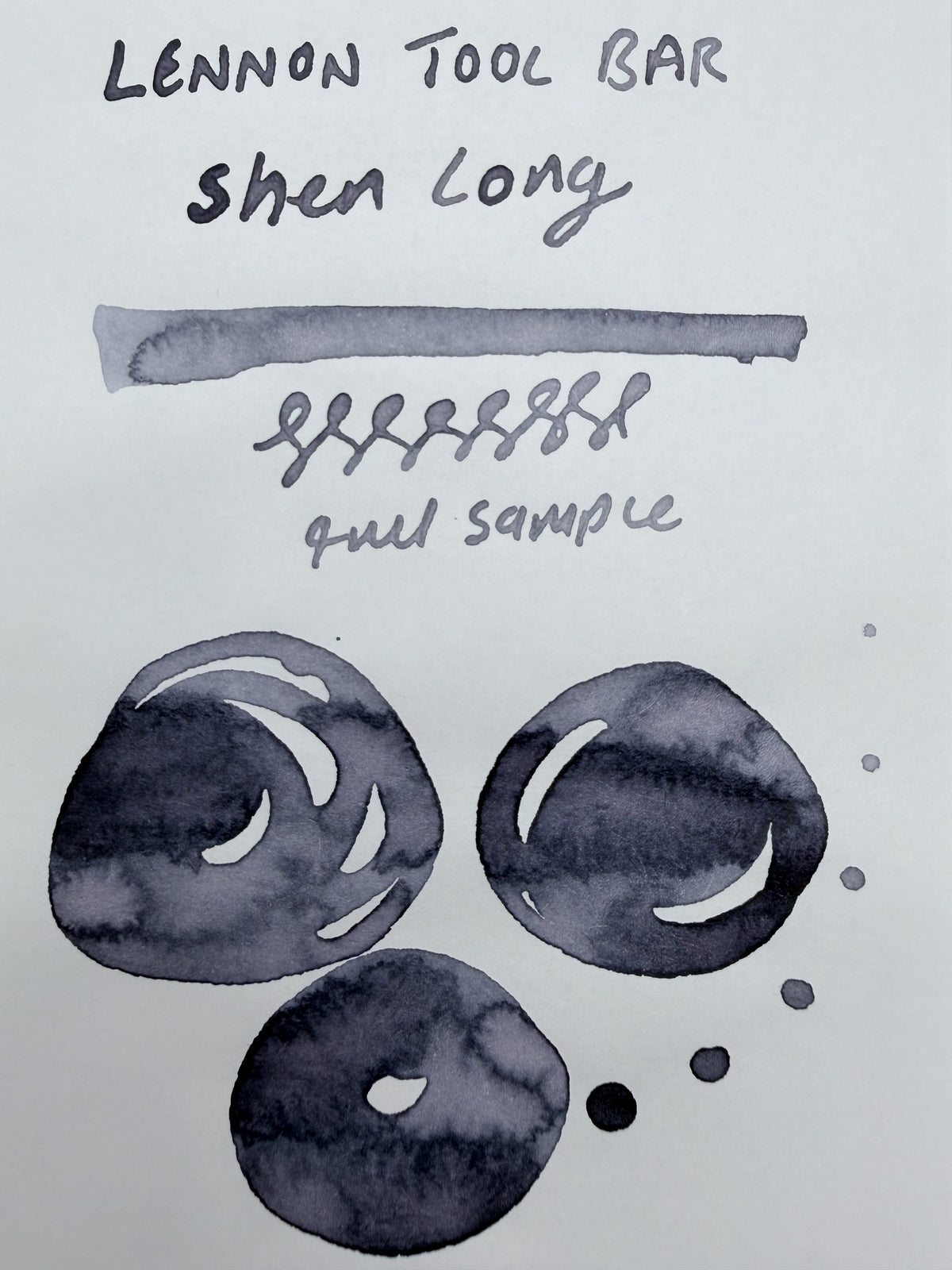 Lennon Tool Bar Guardian Beasts Vol. 3 Shen Long - 4ml Fountain Pen Ink Sample