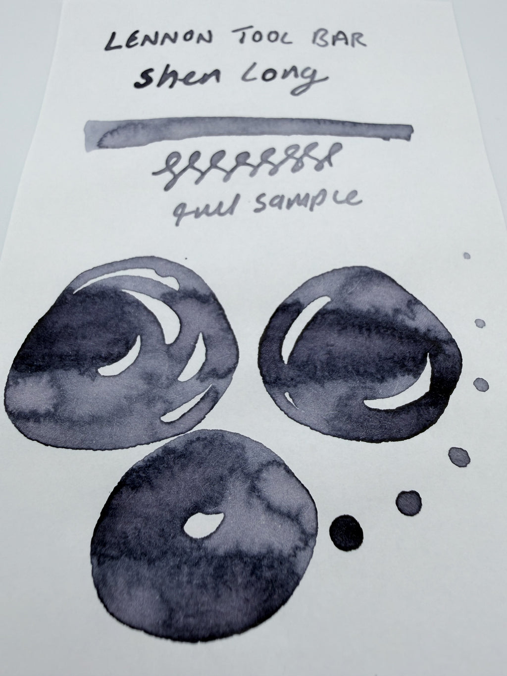 Lennon Tool Bar Guardian Beasts Vol. 3 Shen Long - 4ml Fountain Pen Ink Sample