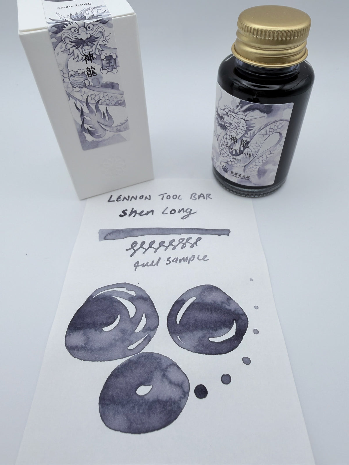 Lennon Tool Bar Guardian Beasts Vol. 3 Shen Long - 4ml Fountain Pen Ink Sample