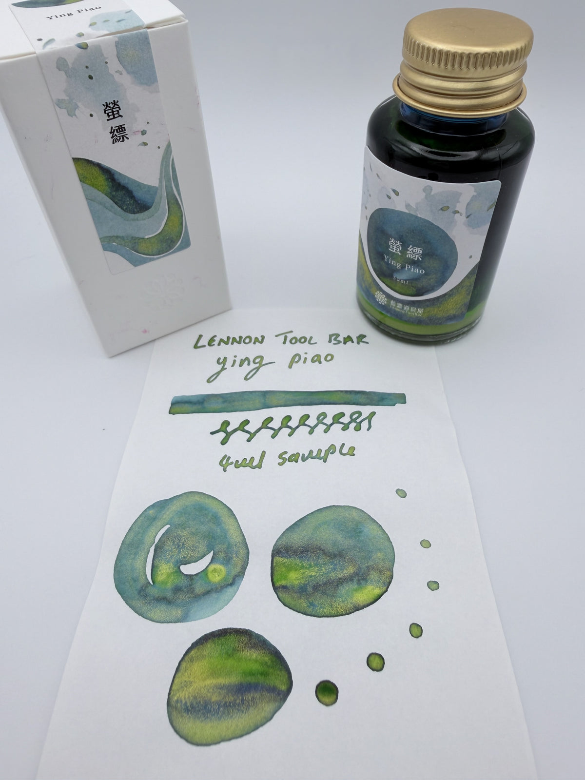 Lennon Tool Bar The Poetry of Light Ying Piao - 4ml Fountain Pen Ink Sample