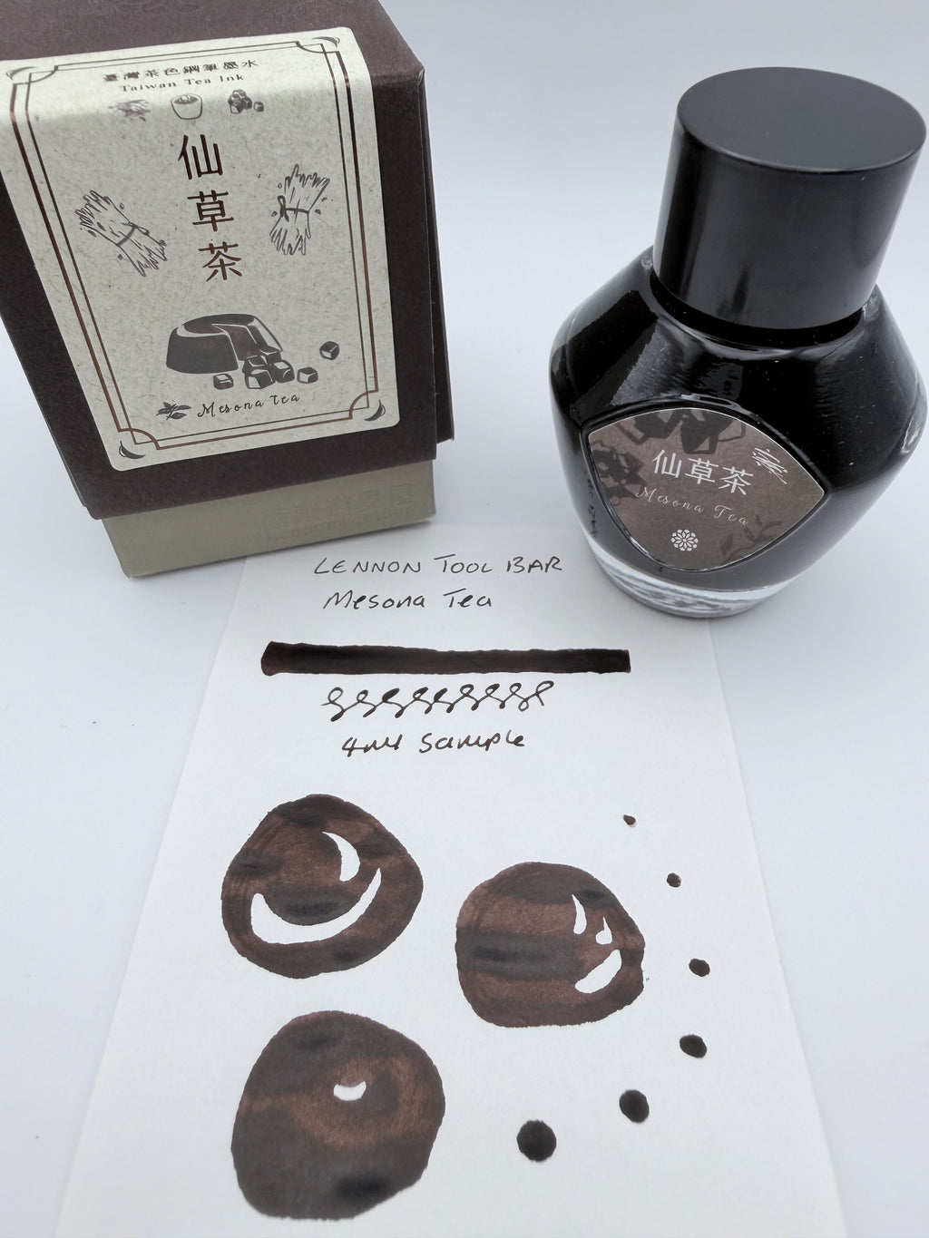 Lennon Tool Bar Taiwan Tea #2 Mesona Tea — 4ml Fountain Pen Ink Sample
