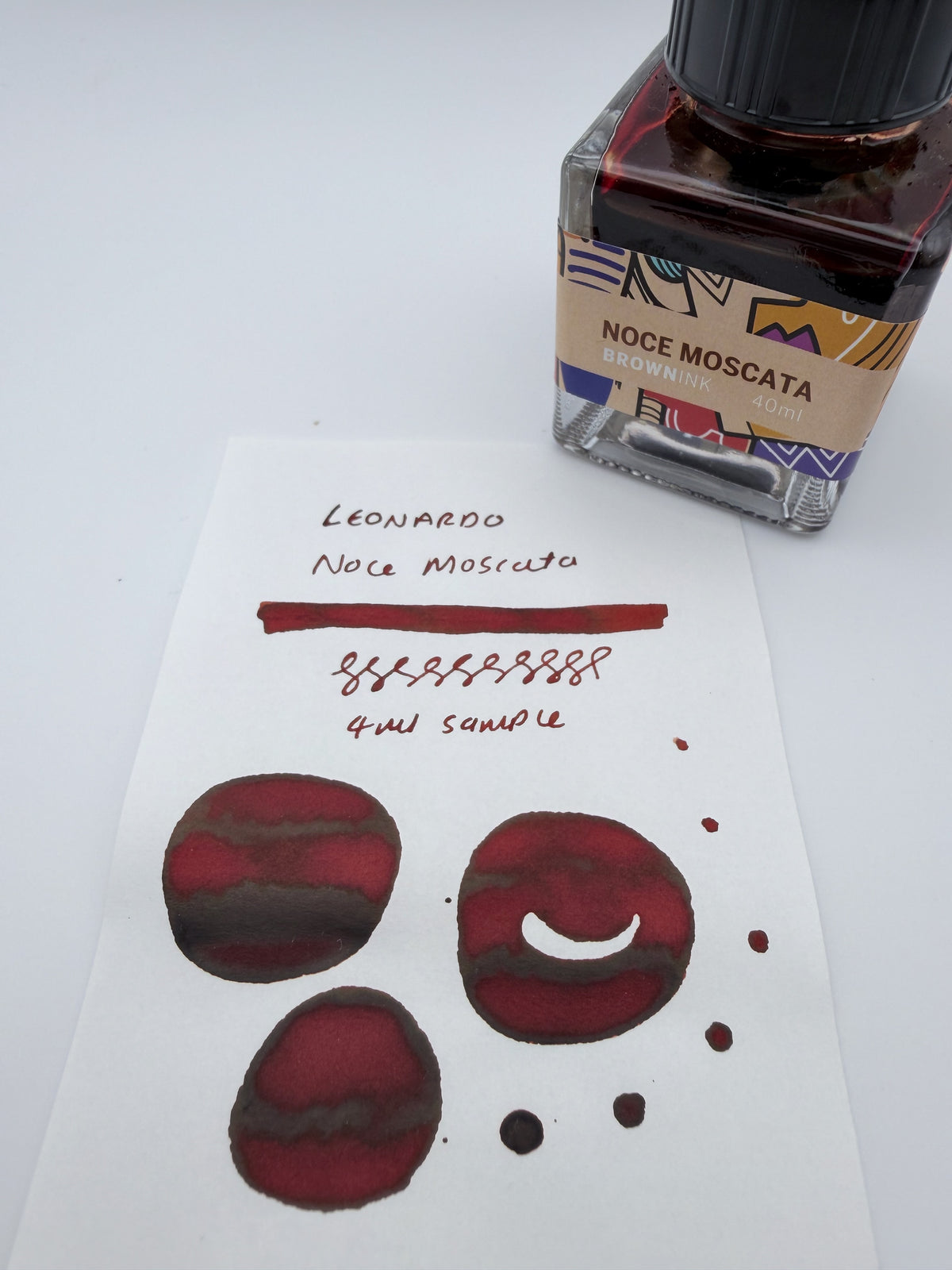 Leonardo Noce Moscata - 4ml Fountain Pen Ink Sample