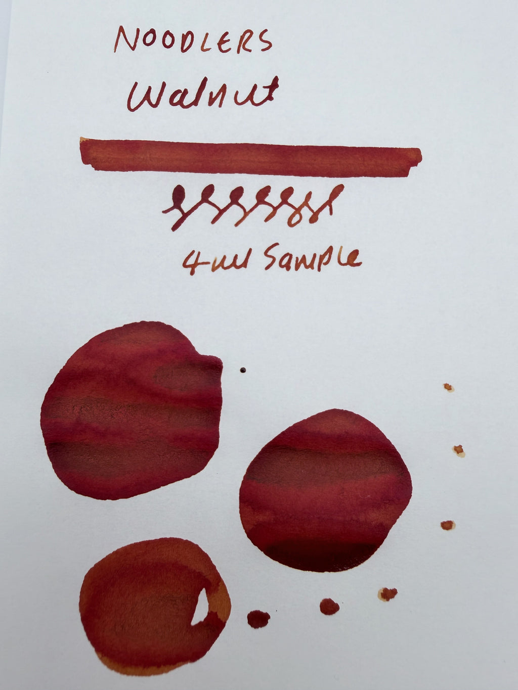 Noodler's Walnut — 4ml Fountain Pen Ink Sample