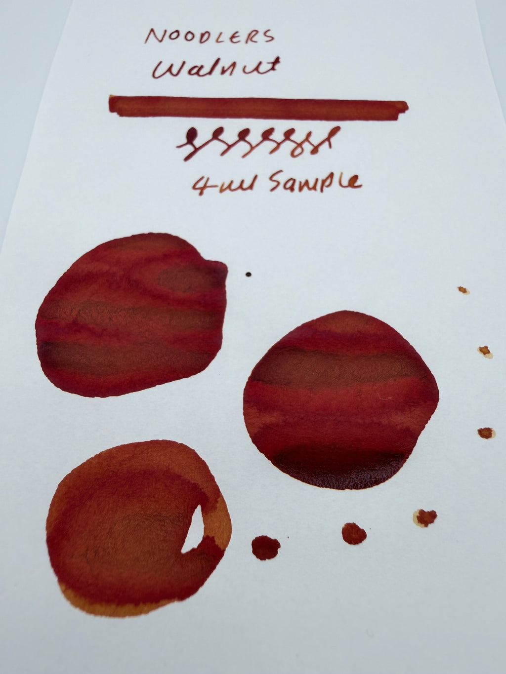 Noodler's Walnut — 4ml Fountain Pen Ink Sample