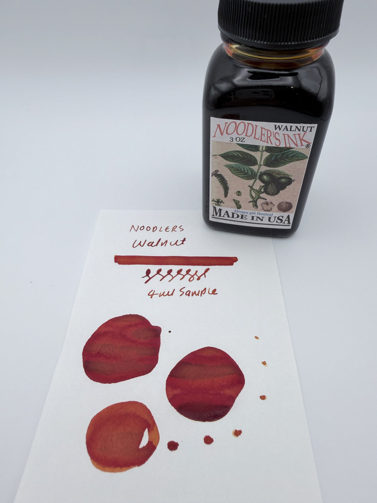 Noodler's Walnut — 4ml Fountain Pen Ink Sample