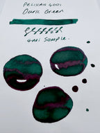 Pelikan 4001 Dark Green — 4ml Fountain Pen Ink Sample