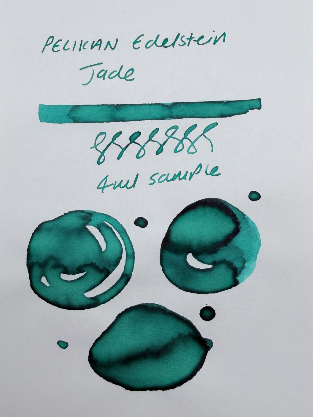 Pelikan Edelstein Jade — 4ml Fountain Pen Ink Sample