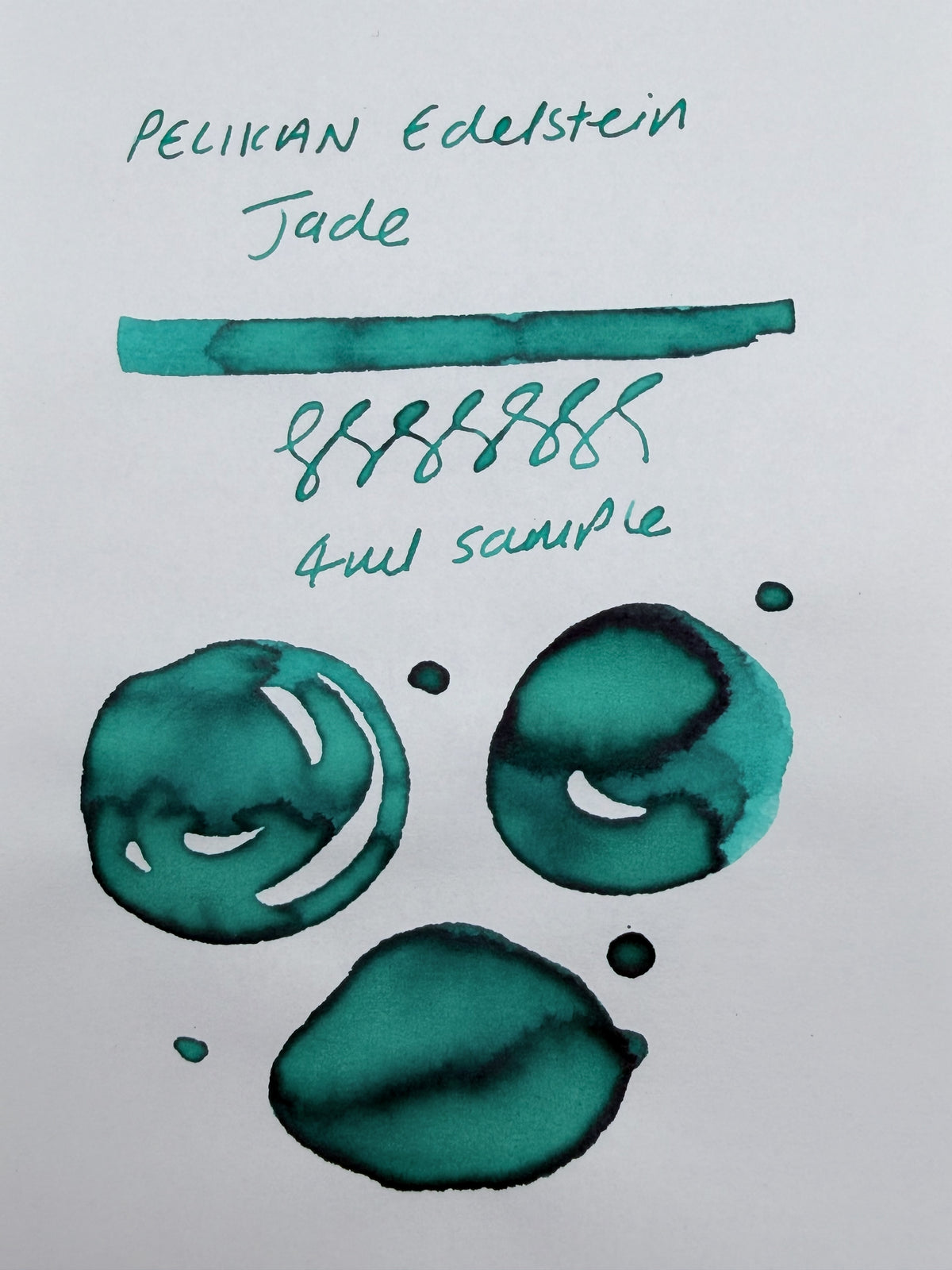 Pelikan Edelstein Jade — 4ml Fountain Pen Ink Sample