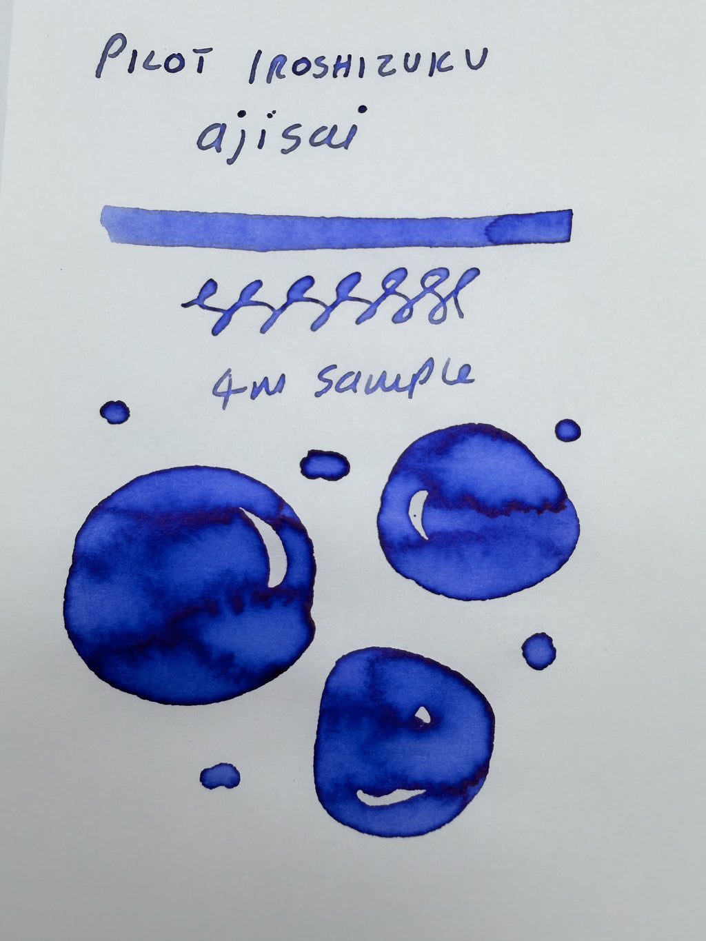 Pilot Iroshizuku Ajisai — 4ml Fountain Pen Ink Sample