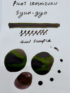 Pilot Iroshizuke Syun-gyo - 4ml Fountain Pen Ink Sample
