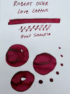 Robert Oster DPS 2026 Love Letters — 4ml Fountain Pen Ink Sample
