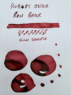 Robert Oster x Vitstyle Red Bear — 4ml Fountain Pen Ink Sample
