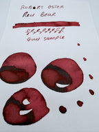 Robert Oster x Vitstyle Red Bear — 4ml Fountain Pen Ink Sample