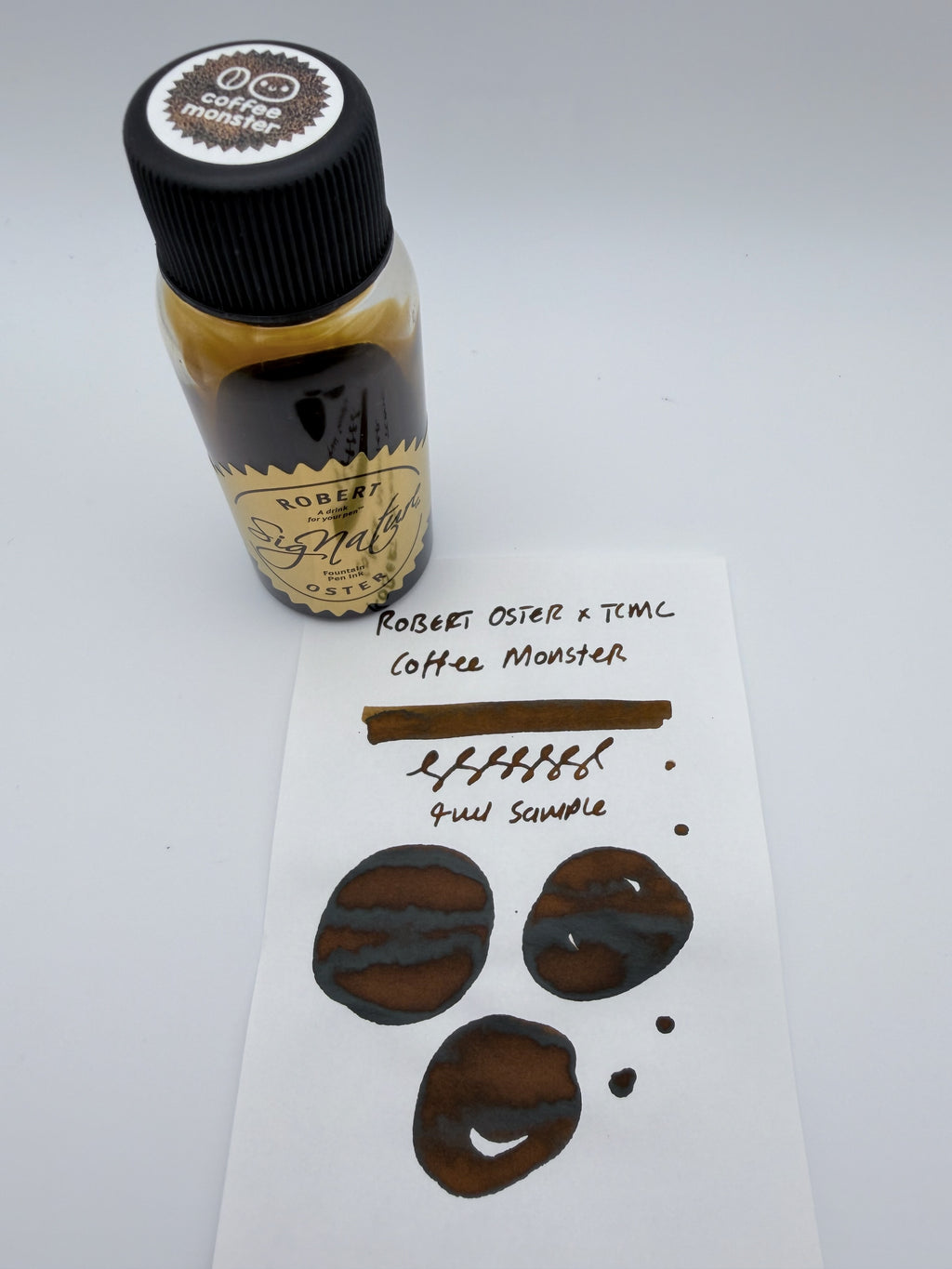 Robert Oster x TCMC Coffee Monster — 4ml Fountain Pen Ink Sample