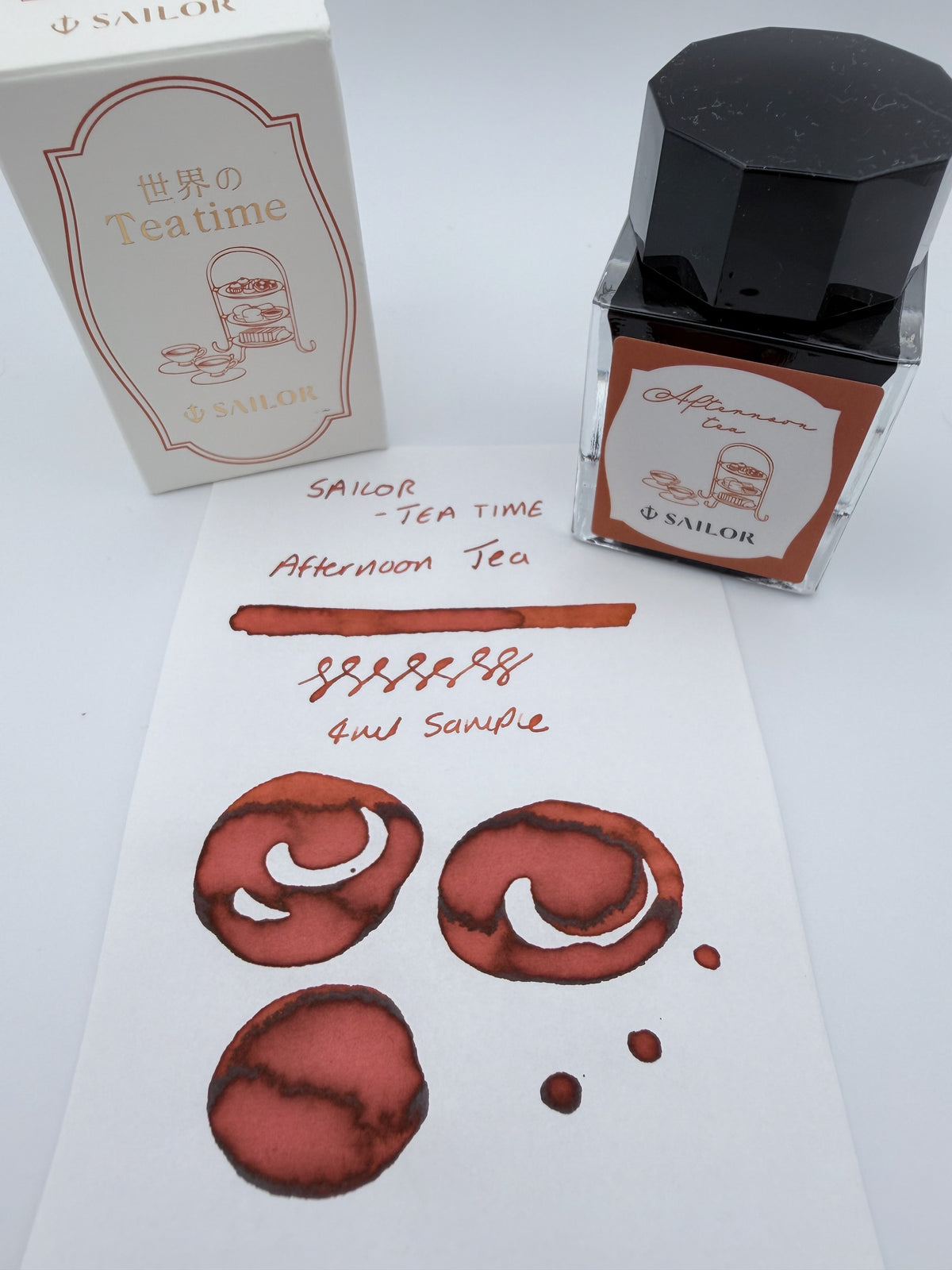 Sailor Teatime Around the World Afternoon Tea - 4ml Fountain Pen Ink Sample