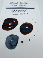 Sailor Jentle Blue Black - 4ml Fountain Pen Ink Sample